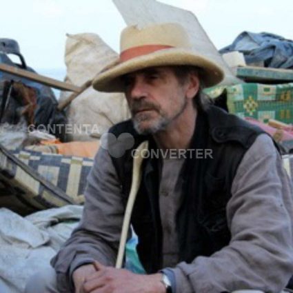 Oscar winning actor Jeremy Irons in Lebanese landfill 2011