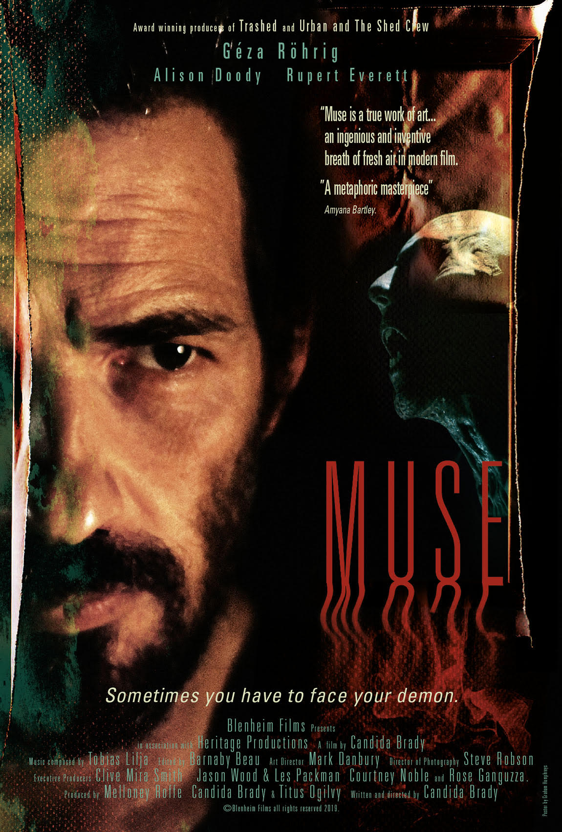 Muse film starring Géza Röhrig Poster